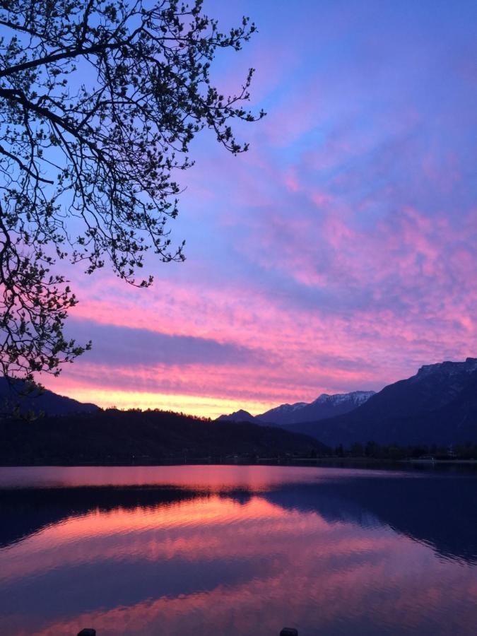 Paradiso Sul Lago Calceranica al Lago Eksteriør billede