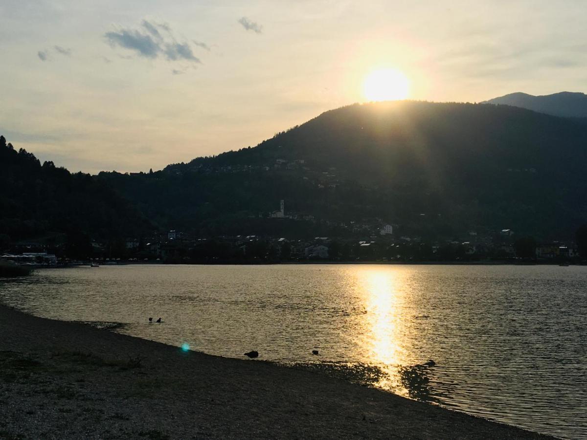Paradiso Sul Lago Calceranica al Lago Eksteriør billede